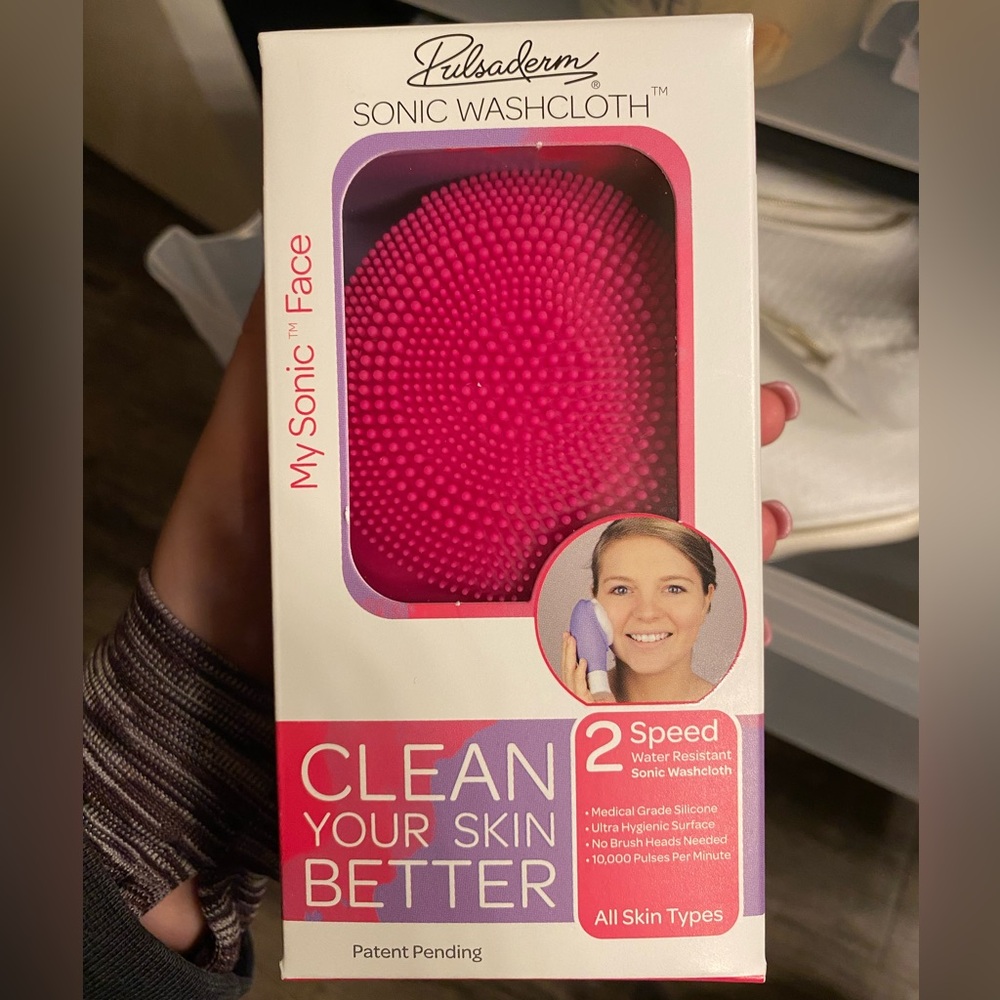 Beauty Sonic Washcloth - Pink